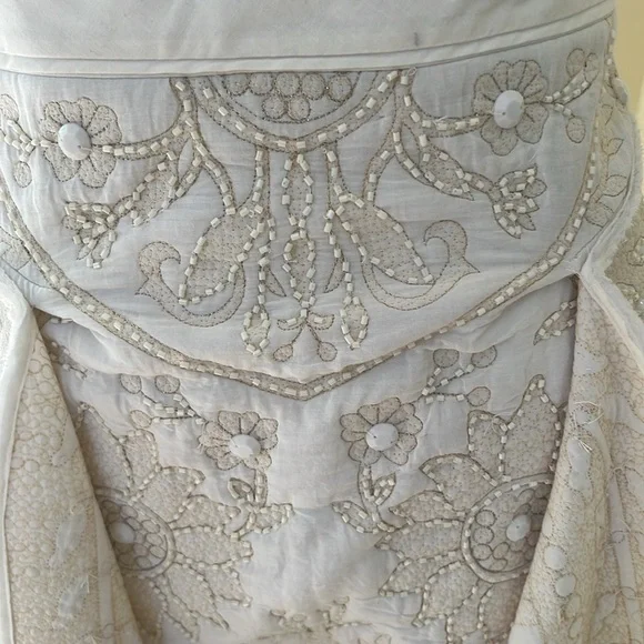 New! Zara Atelier limited edition medium beaded cape skirt. - Picture 4 of 16